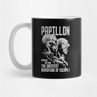 Papillon movie poster Mug